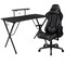 Flash Furniture Black Gaming Desk-Cup Holder/Reclining Chair Set BLN-X20RSG1031-GY-GG - alternate 5